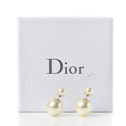 Christian Dior Pearl Mise En Dior Tribal Earrings 5 of 5