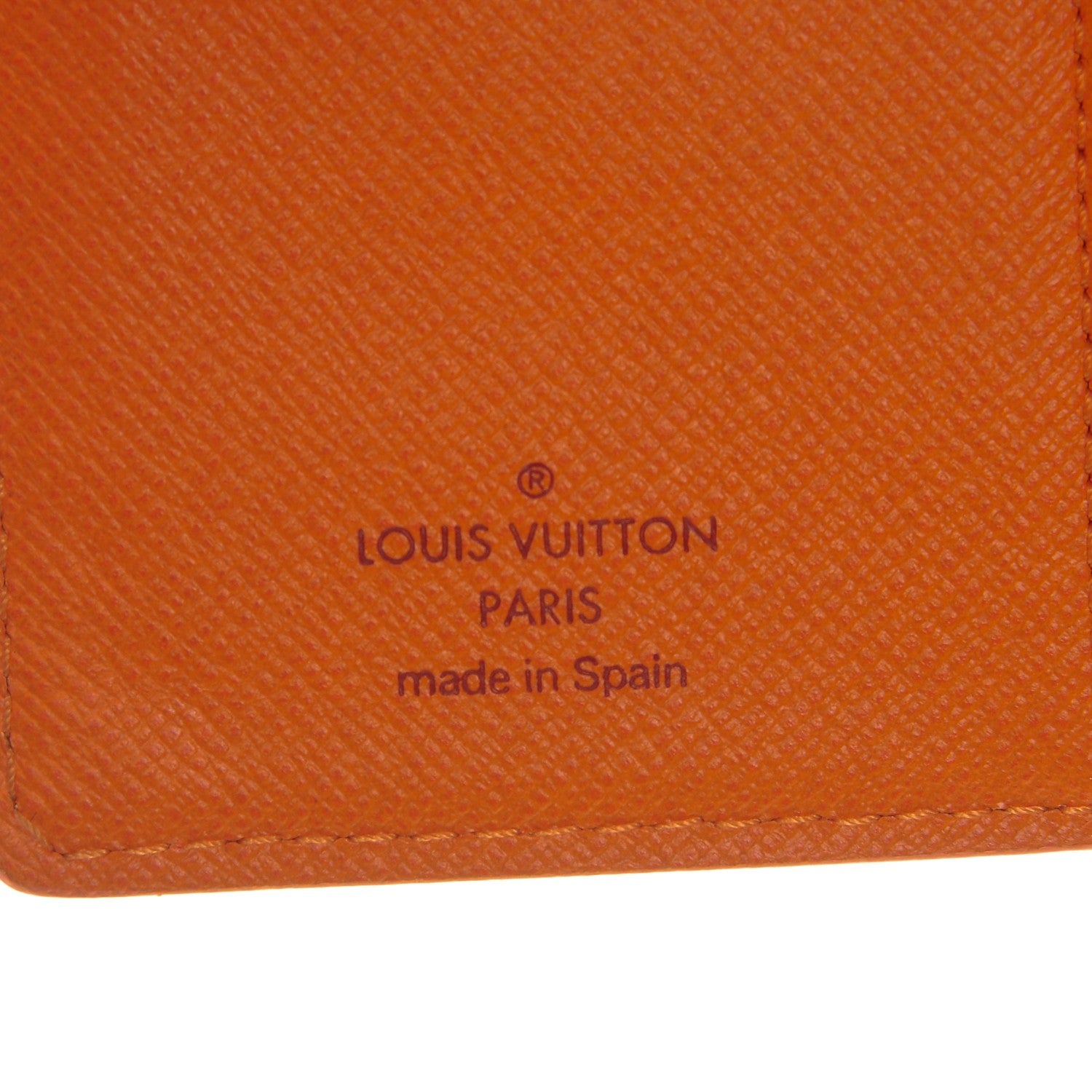 Louis Vuitton Epi Small Ring Agenda Cover Mandarin 6 of 6