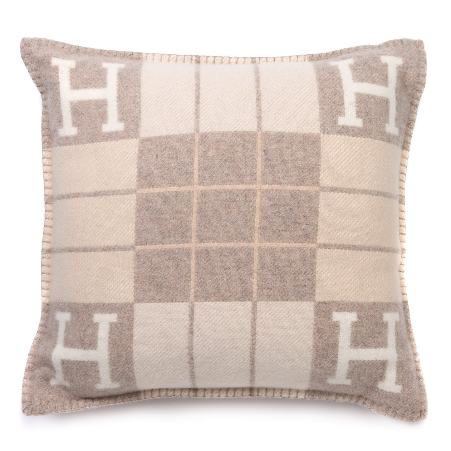 Wool Cashmere Avalon III Pillow PM Coco Camomille