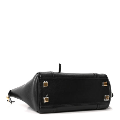Celine Supple Shiny Lambskin Little New Luggage Black 4 of 10