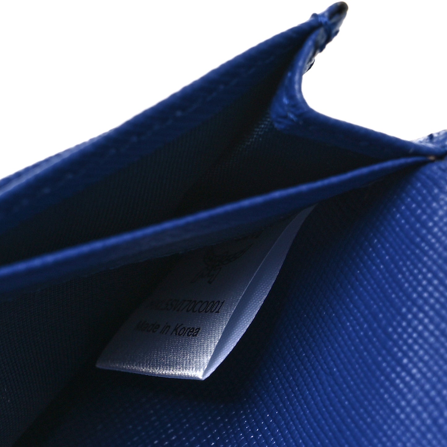 Visetos Bi-Fold Long Wallet Blue