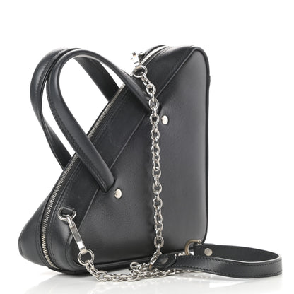 Balenciaga Calfskin XS Triangle Chain Duffle Black 3 of 14