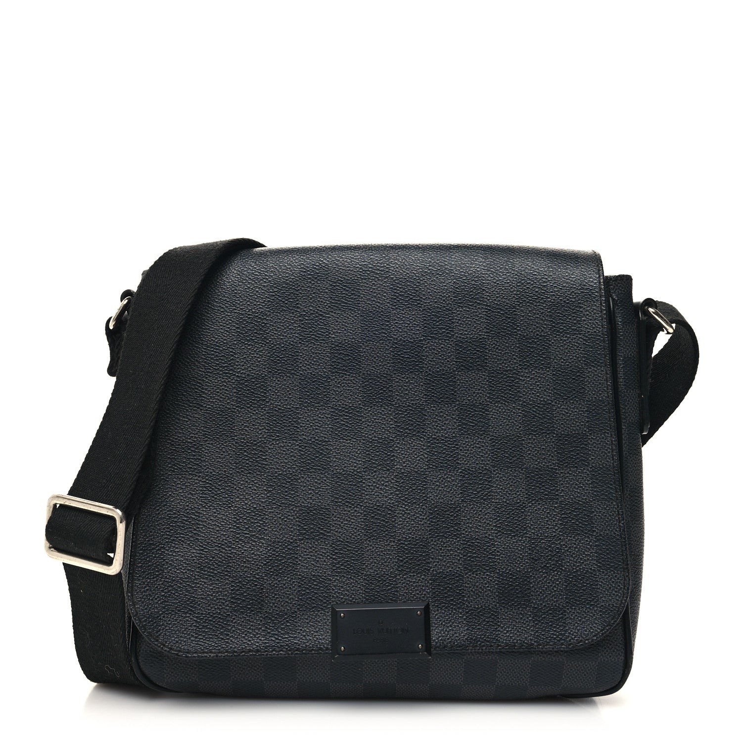 Louis Vuitton Damier Graphite District PM 1 of 9