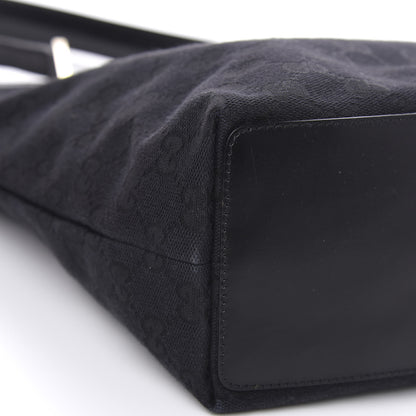 Gucci Monogram Shoulder Bag Black 8 of 10