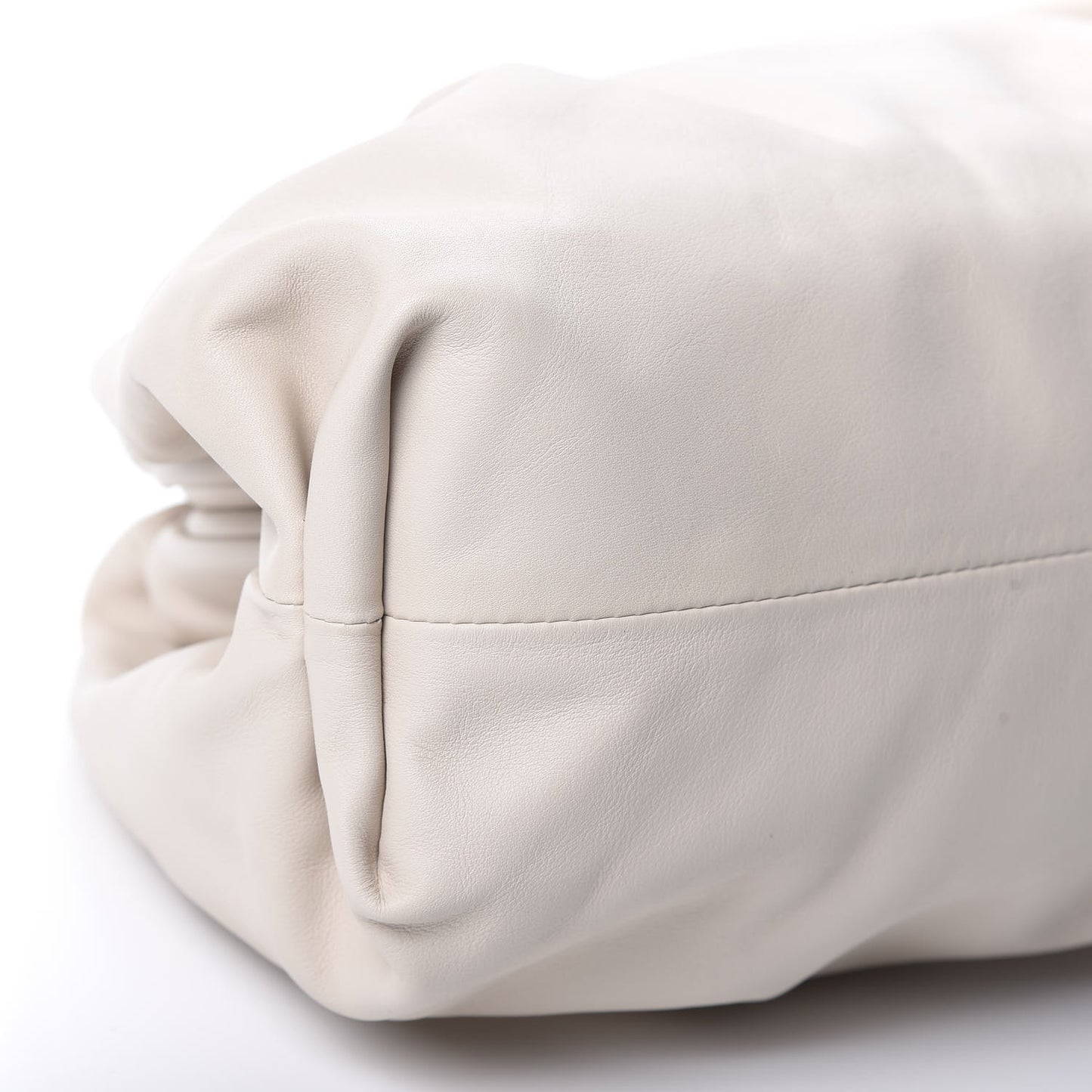 Smooth Butter Calf The Pouch Oversized Clutch Mist