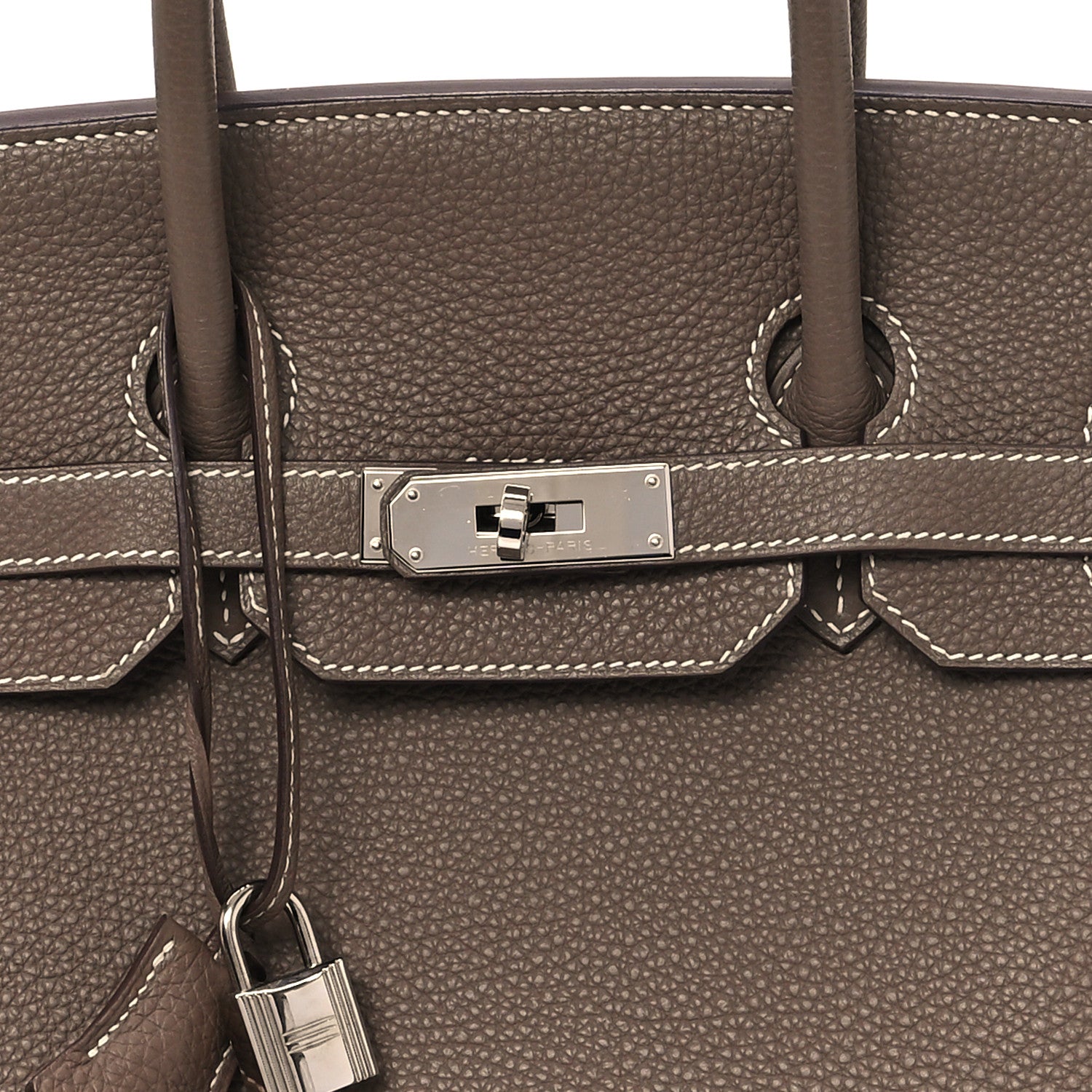Hermes Togo BIRKIN 35 Etoupe 8 of 12