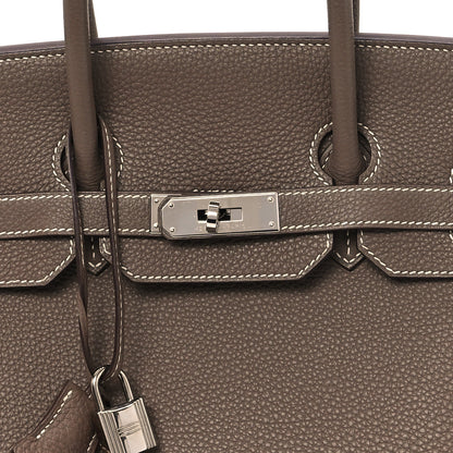 Hermes Togo BIRKIN 35 Etoupe 8 of 12