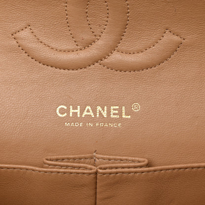 Chanel Caviar Quilted Medium Double Flap Beige 6 of 10