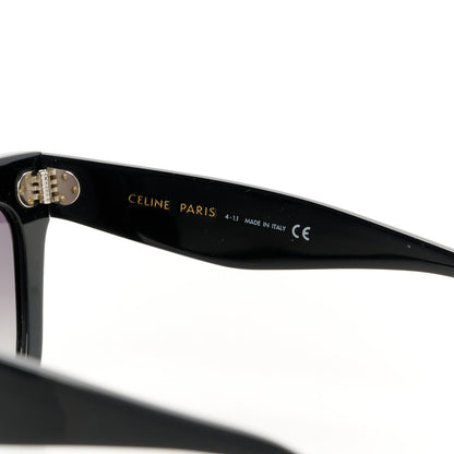 Celine Acetate Polarized Sunglasses CL4004IN Black 6 of 8