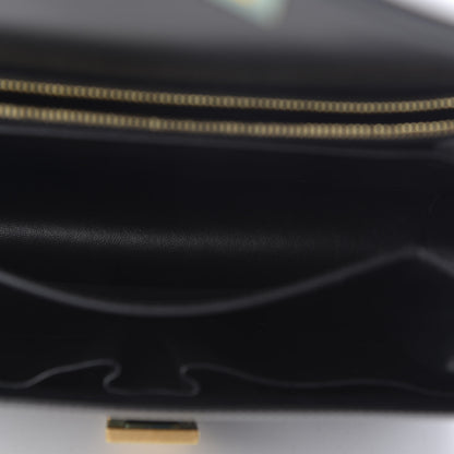 Celine Box Calfskin Medium Classic Box Flap Bag Black 5 of 9