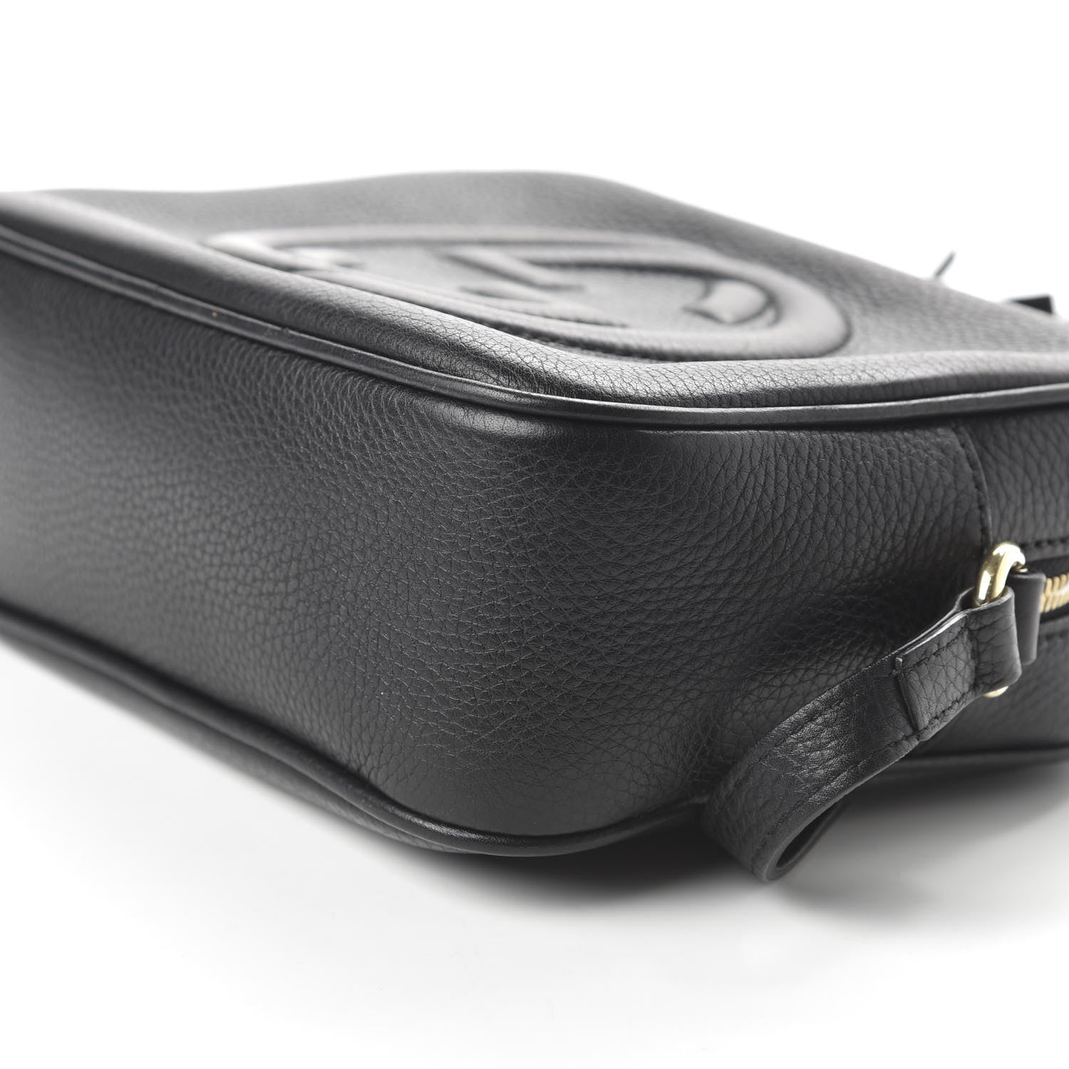 Gucci Pebbled Calfskin Small Soho Disco Bag Black 8 of 11