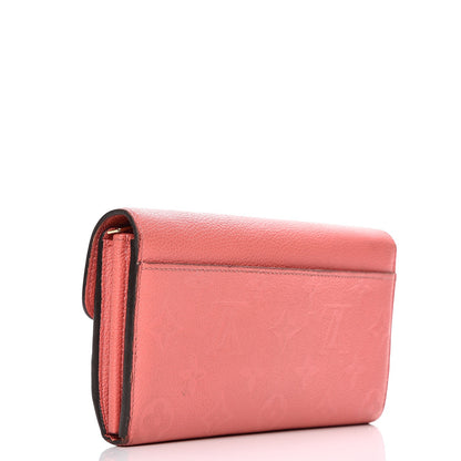 Louis Vuitton Empreinte Sarah Wallet NM Poppy 3 of 13