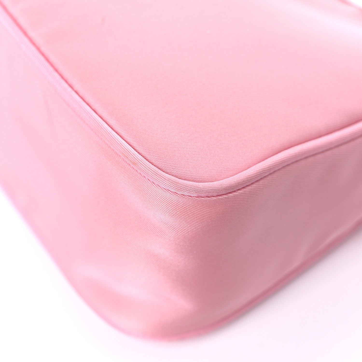 Prada Tessuto Nylon Saffiano Mini Re-Edition 2000 Bag Rosa 11 of 13