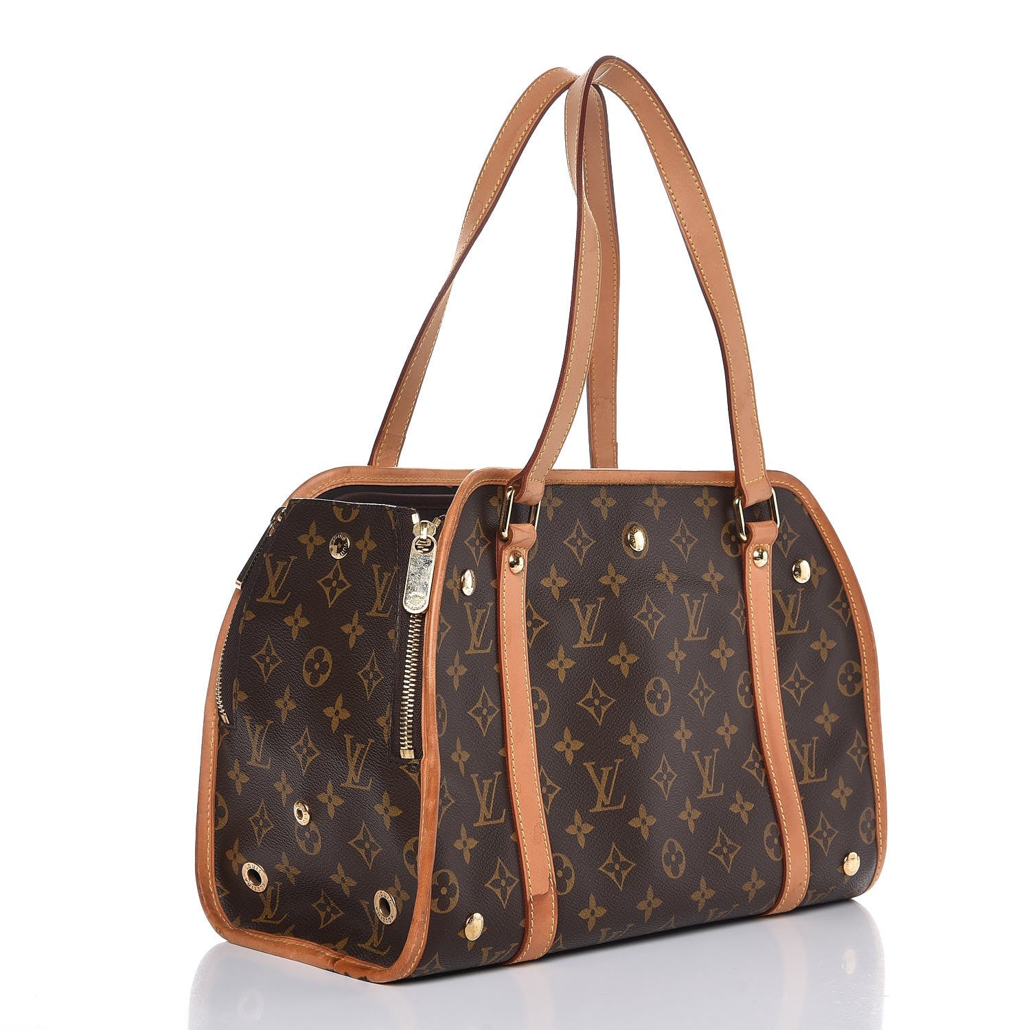Louis Vuitton Monogram Baxter PM Dog Pet Carrier 3 of 8