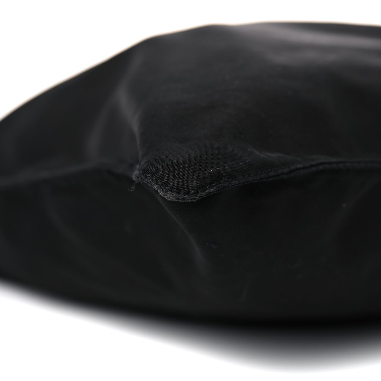 Nylon Vela Flat Messenger Bag Black