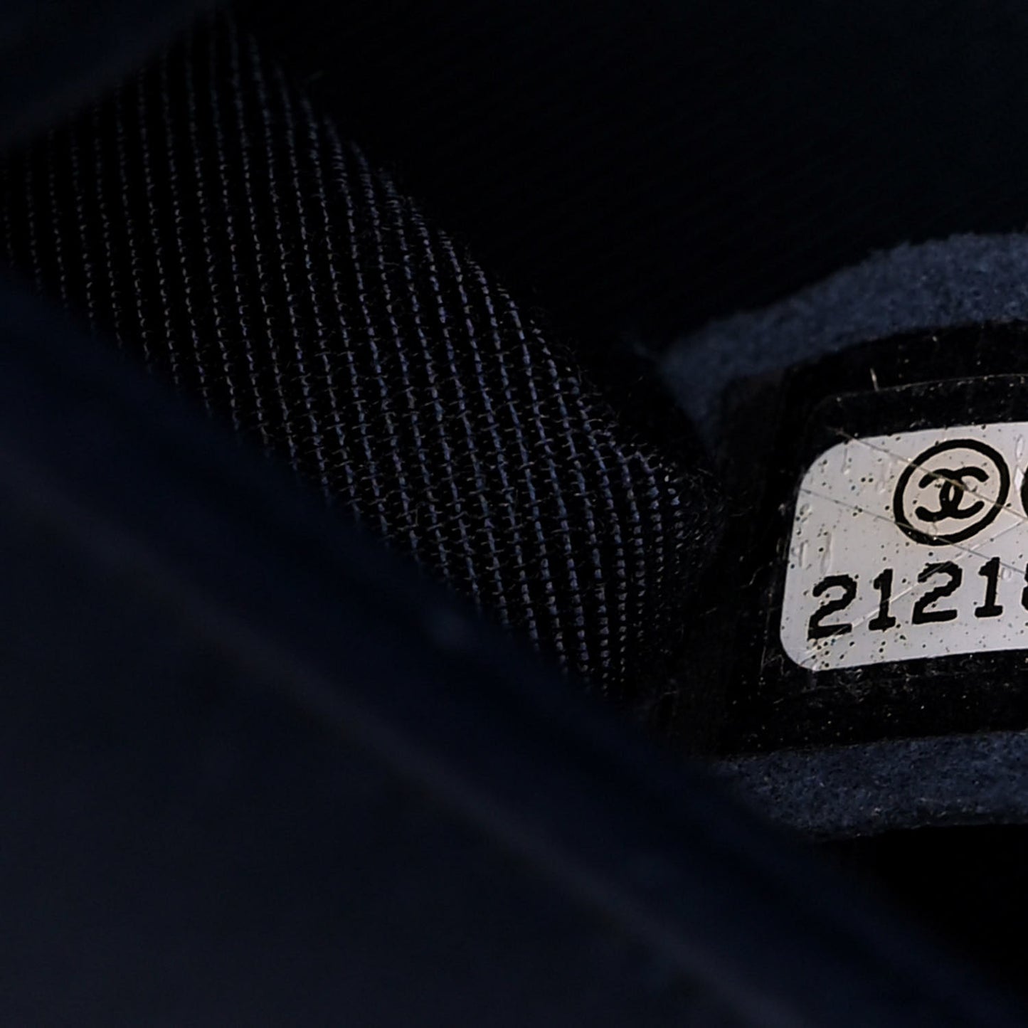 Lambskin Quilted Medium Boy Flap Dark Navy