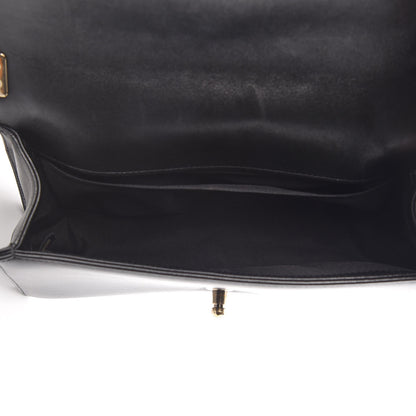 Chanel Lambskin Quilted Medium Boy Flap Black 5 of 9