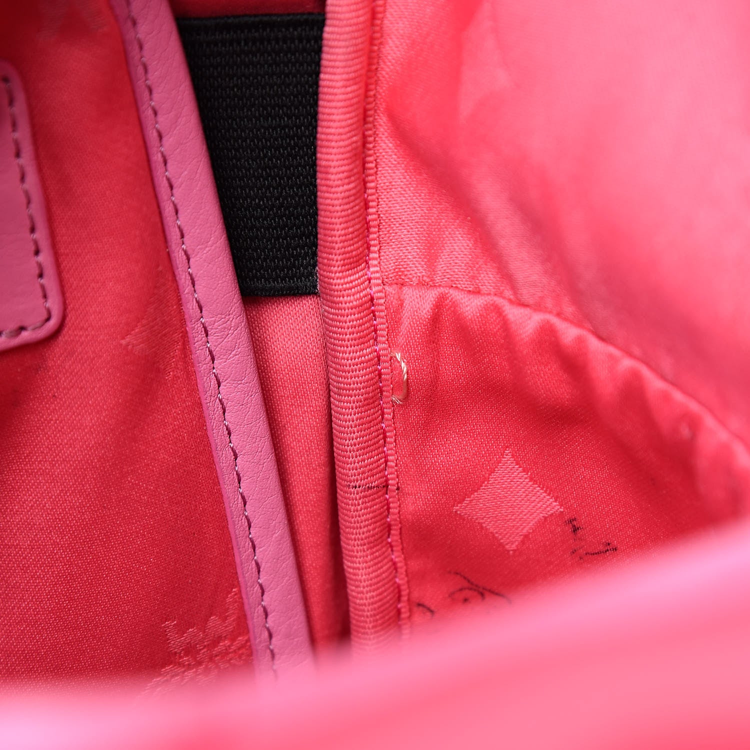 MCM Visetos Medium Sprinkle Stud Stark Backpack Pink 21 of 21