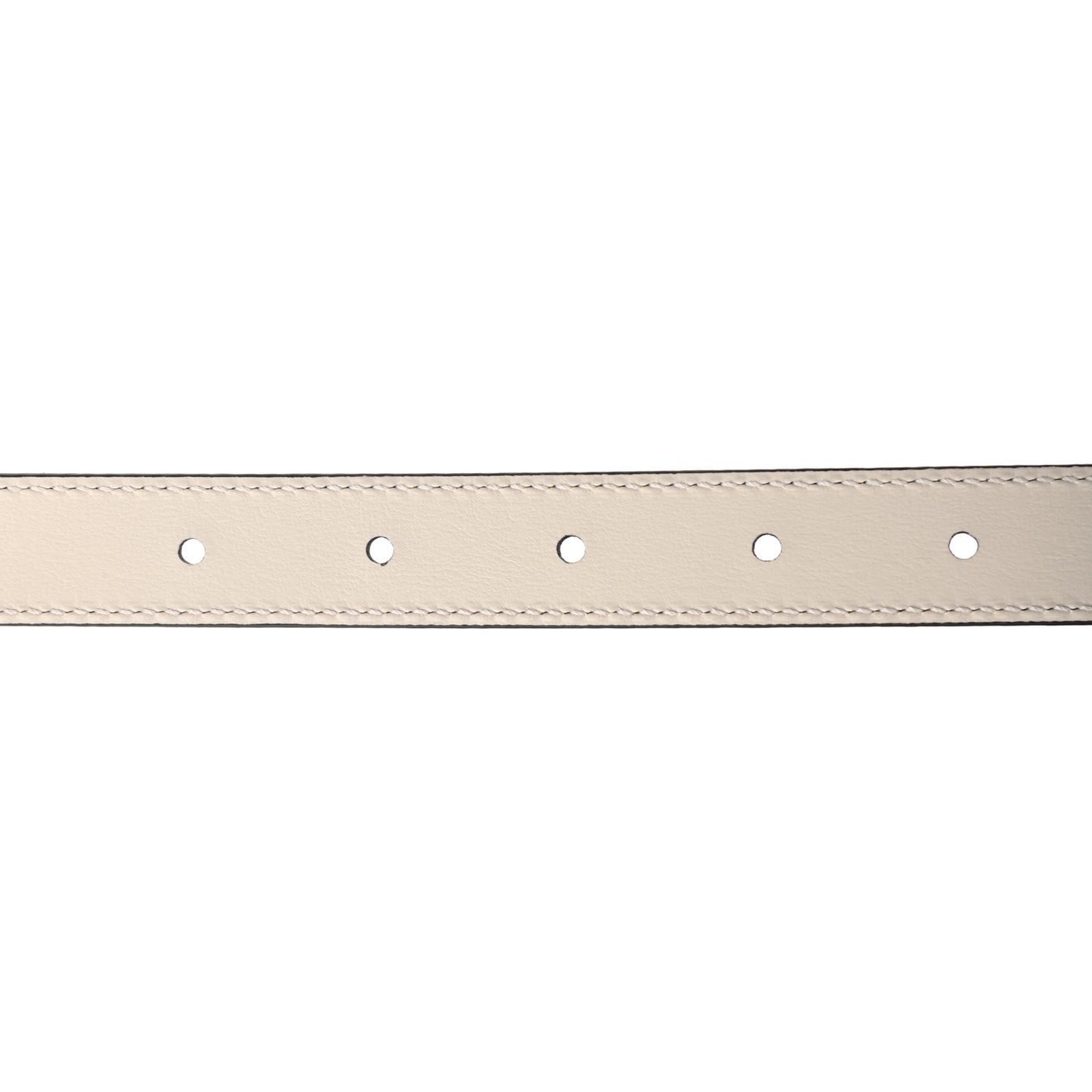 Plutone Calfskin Double G Reversible 20mm Belt 85 34 Black Mystic White