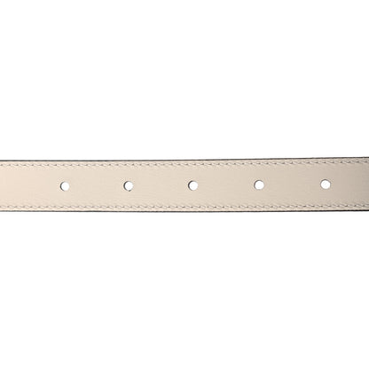Gucci Plutone Calfskin Double G Reversible 20mm Belt 85 34 Black Mystic White 4 of 6