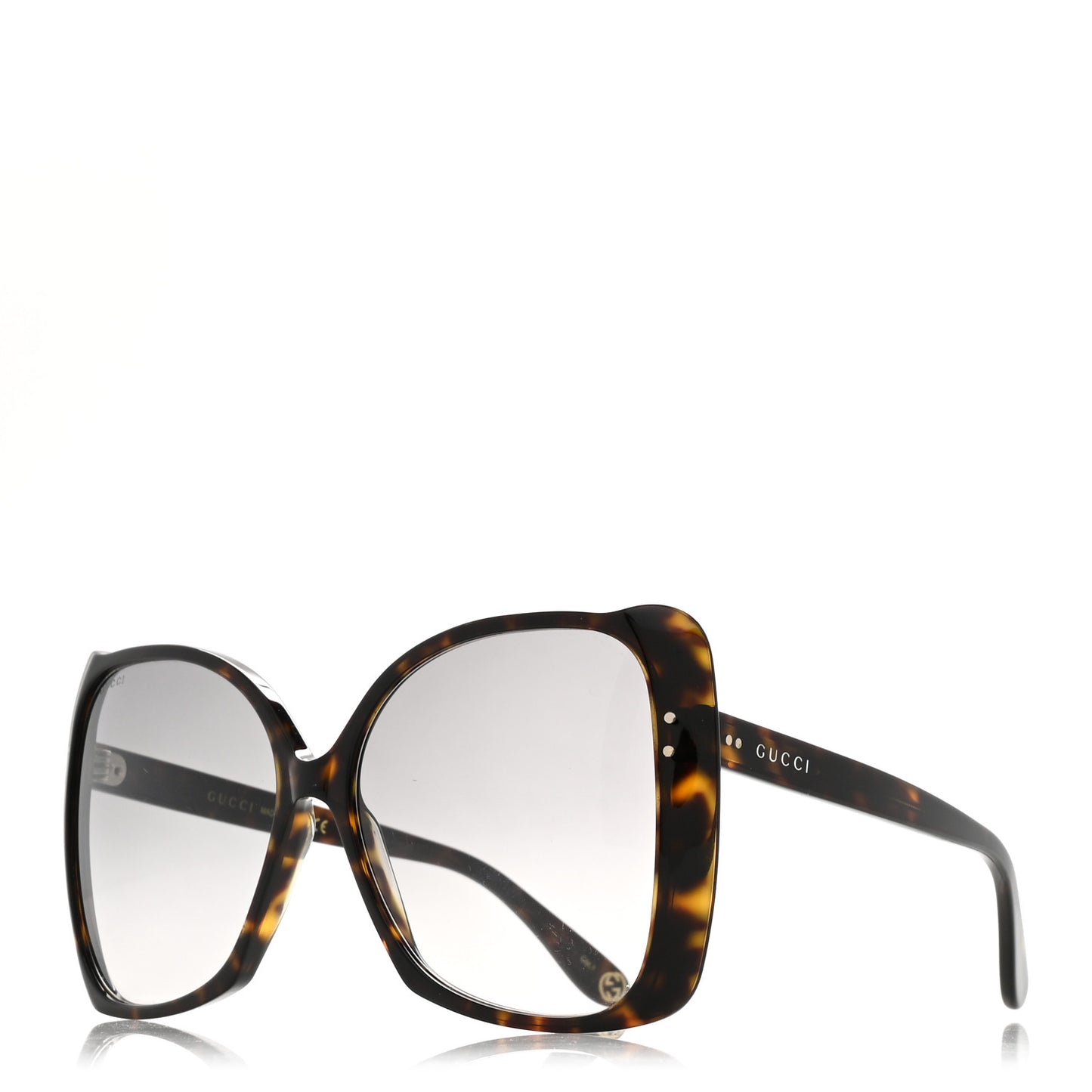 Acetate Oversize Square Frame GG0471S Sunglasses Tortoise
