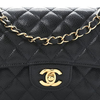 Chanel Caviar Quilted Small Double Flap Black 8 of 11