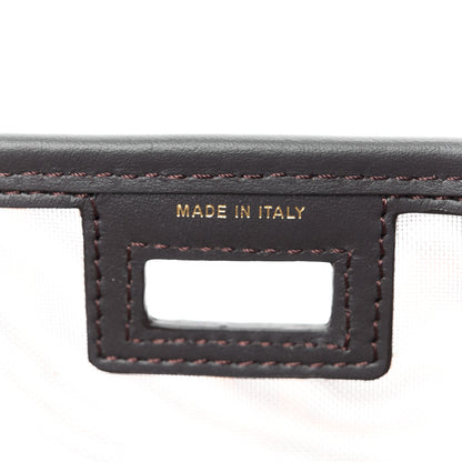 Fendi Mesh Vitello Century FF 1974 Mini Peekaboo Defender Cover Marrone Black Ebano 7 of 12