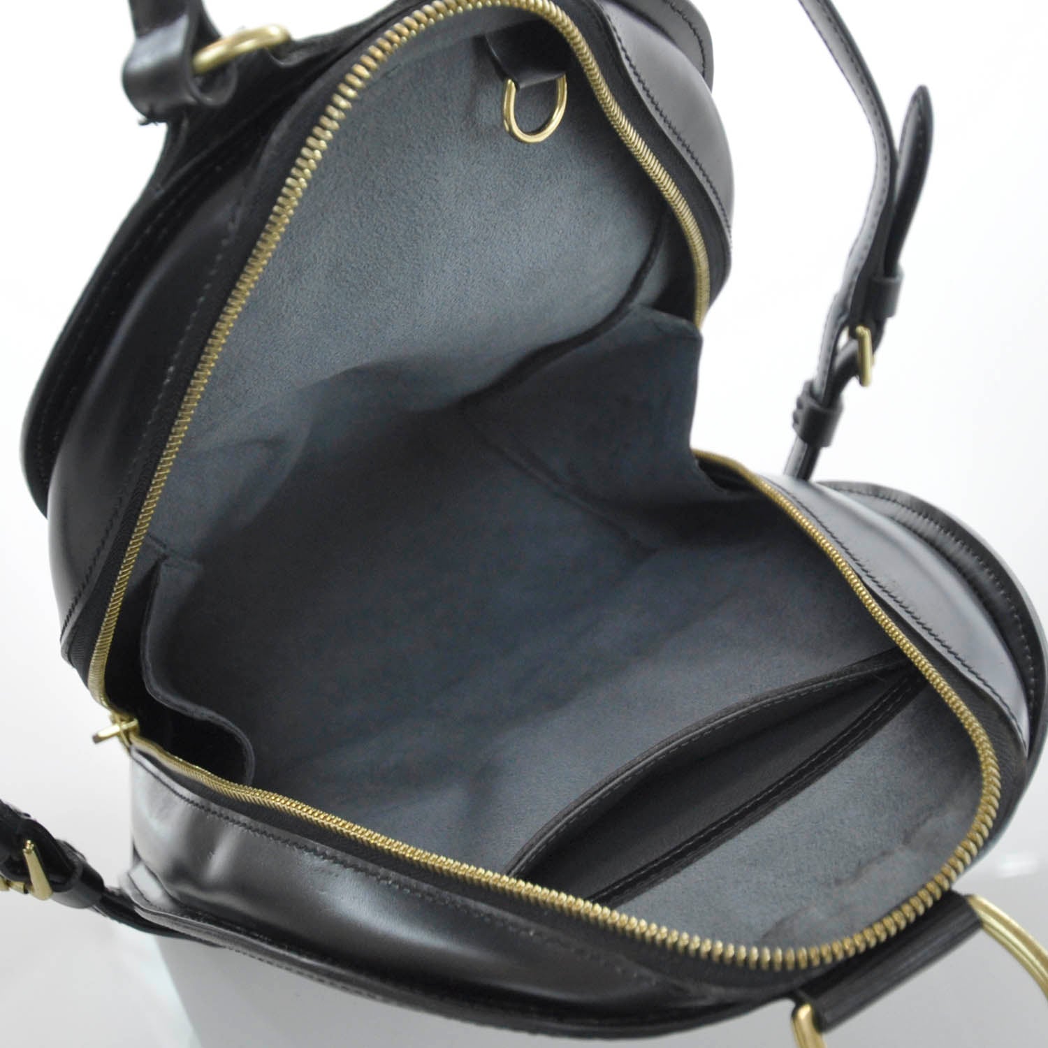 Louis Vuitton Epi Mabillon Backpack Black 6 of 8