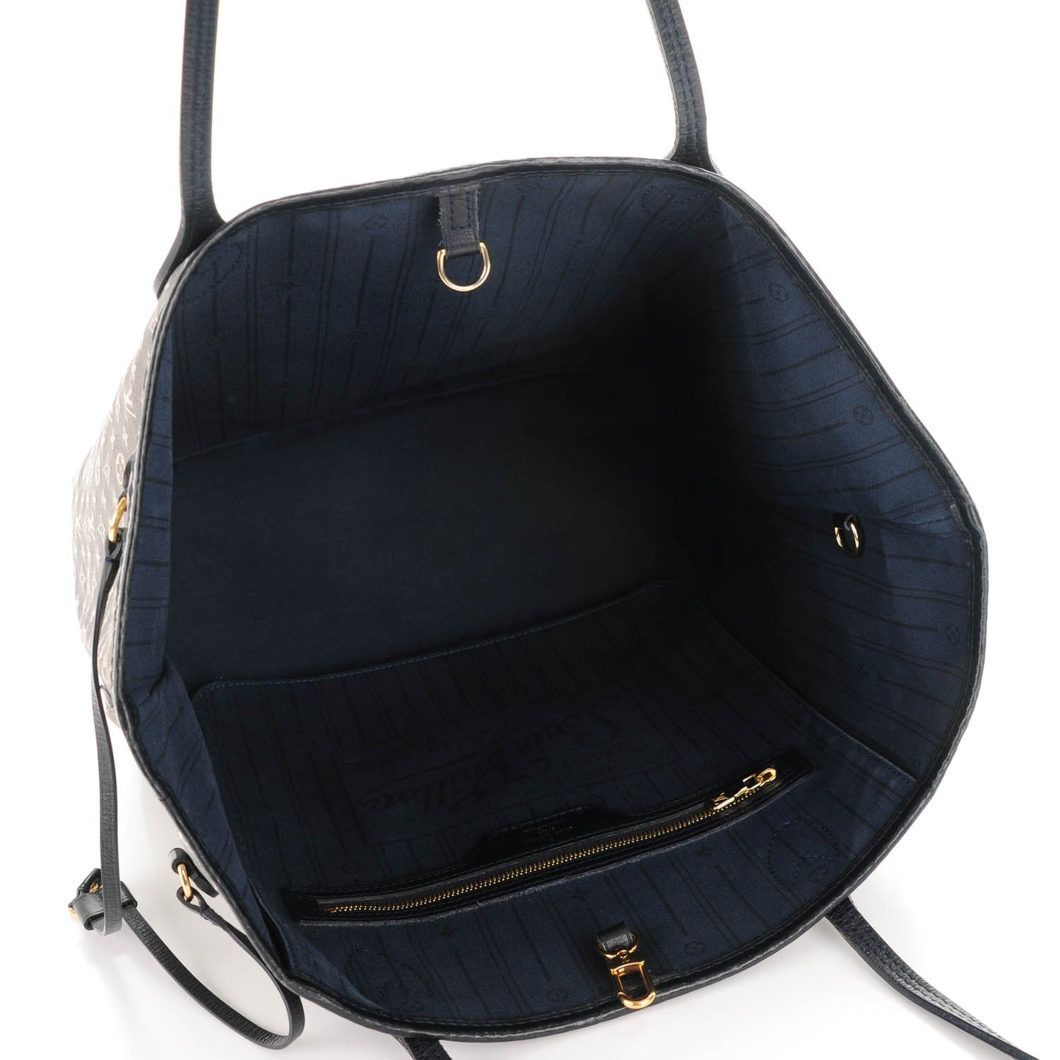 Louis Vuitton Monogram Idylle Neverfull MM Encre 5 of 9