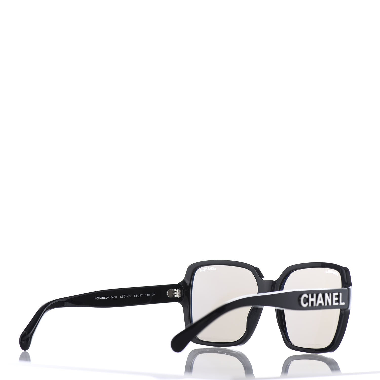 Chanel Acetate Square Sunglasses 5408 Brown 4 of 8