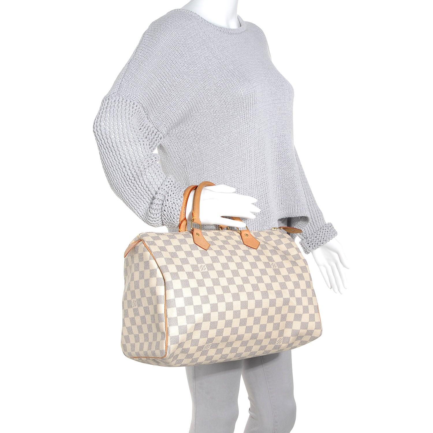 Louis Vuitton Damier Azur Speedy 35 2 of 7