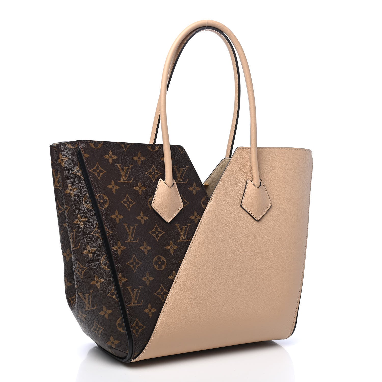 Louis Vuitton Calfskin Monogram Kimono Tote Dune 2 of 8