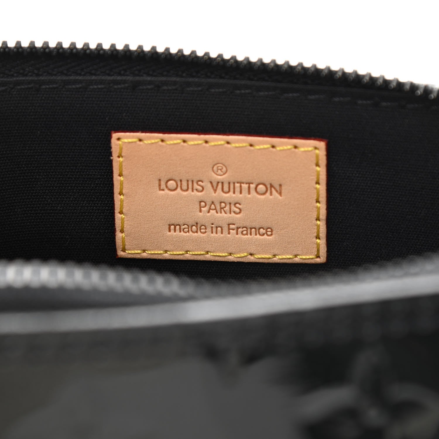 Louis Vuitton Vernis Alma BB Noir Magnetique 6 of 10