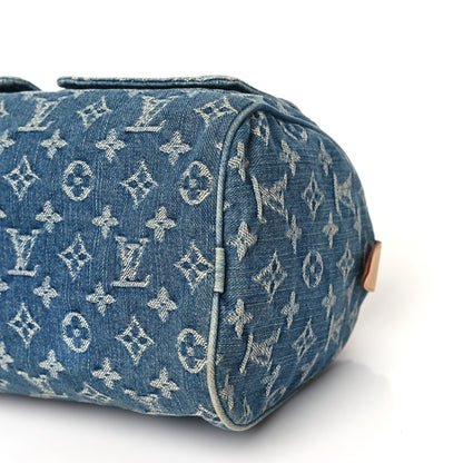 Louis Vuitton Monogram Denim Neo Speedy Blue 9 of 10