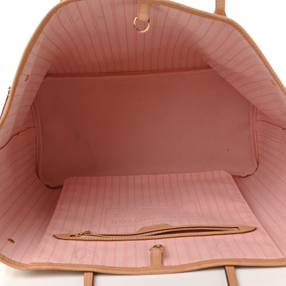 Louis Vuitton Damier Azur Neo Neverfull GM Rose Ballerine 6 of 13