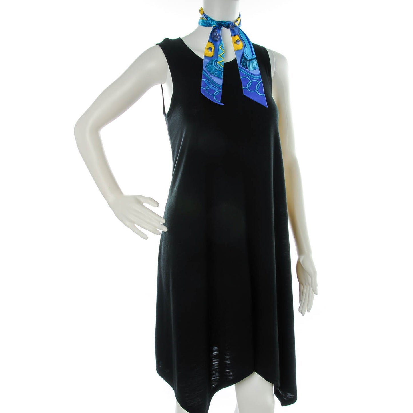 Silk Epaulettes Twilly Lavande Turquoise Jaune