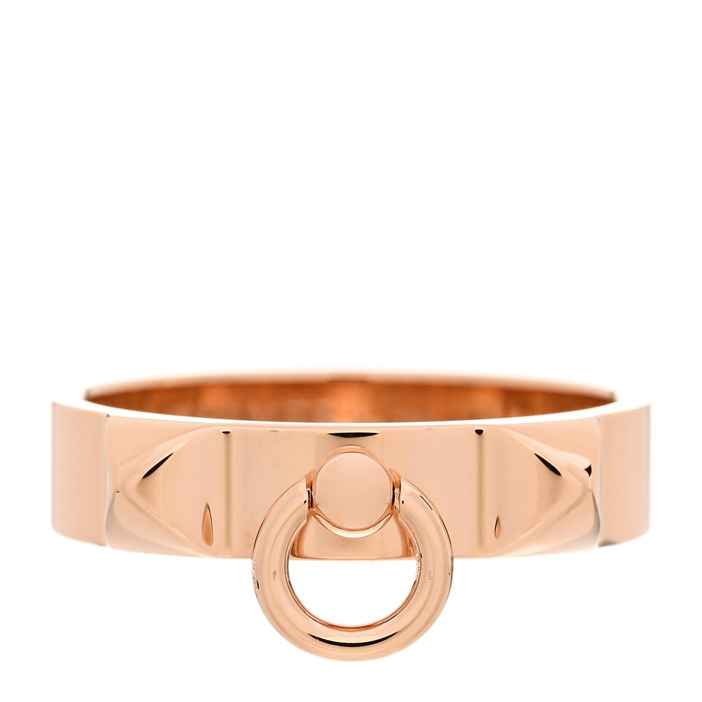 18K Rose Gold PM Collier De Chien Ring 58 8.5