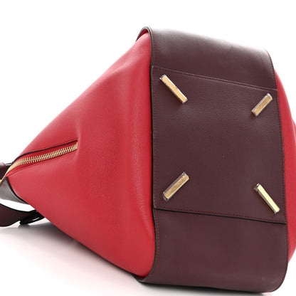 Loewe Calfskin Medium Hammock Shoulder Bag Maroon Oxblood 7 of 9