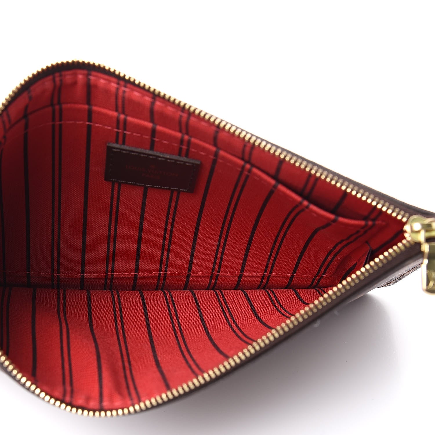 Louis Vuitton Damier Ebene Neverfull MM GM Pochette 5 of 9