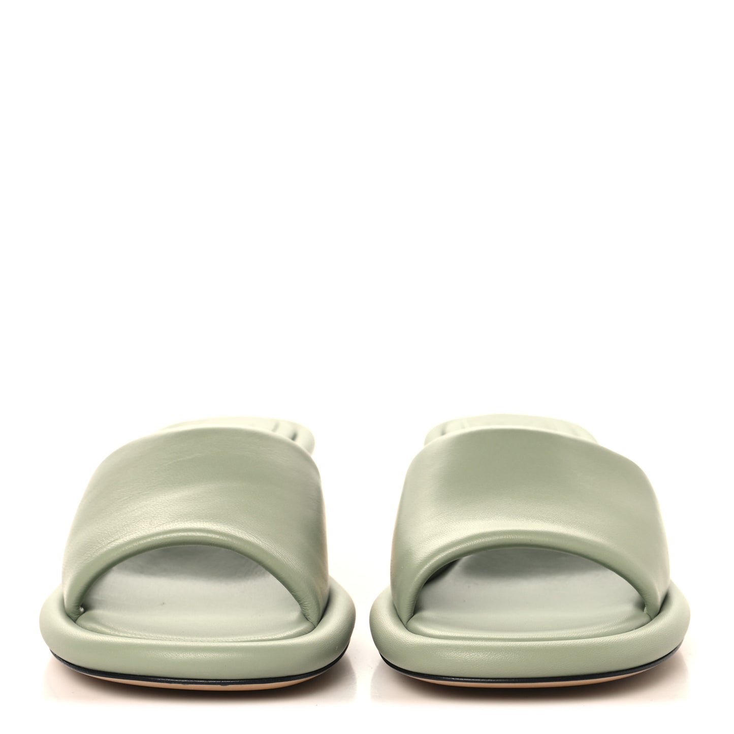 Nappa Baguette 60mm Slide Sandals 39.5 Musk