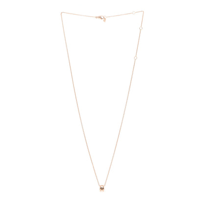 Chanel 18K Beige Gold Coco Crush Round Pendant Necklace 3 of 4