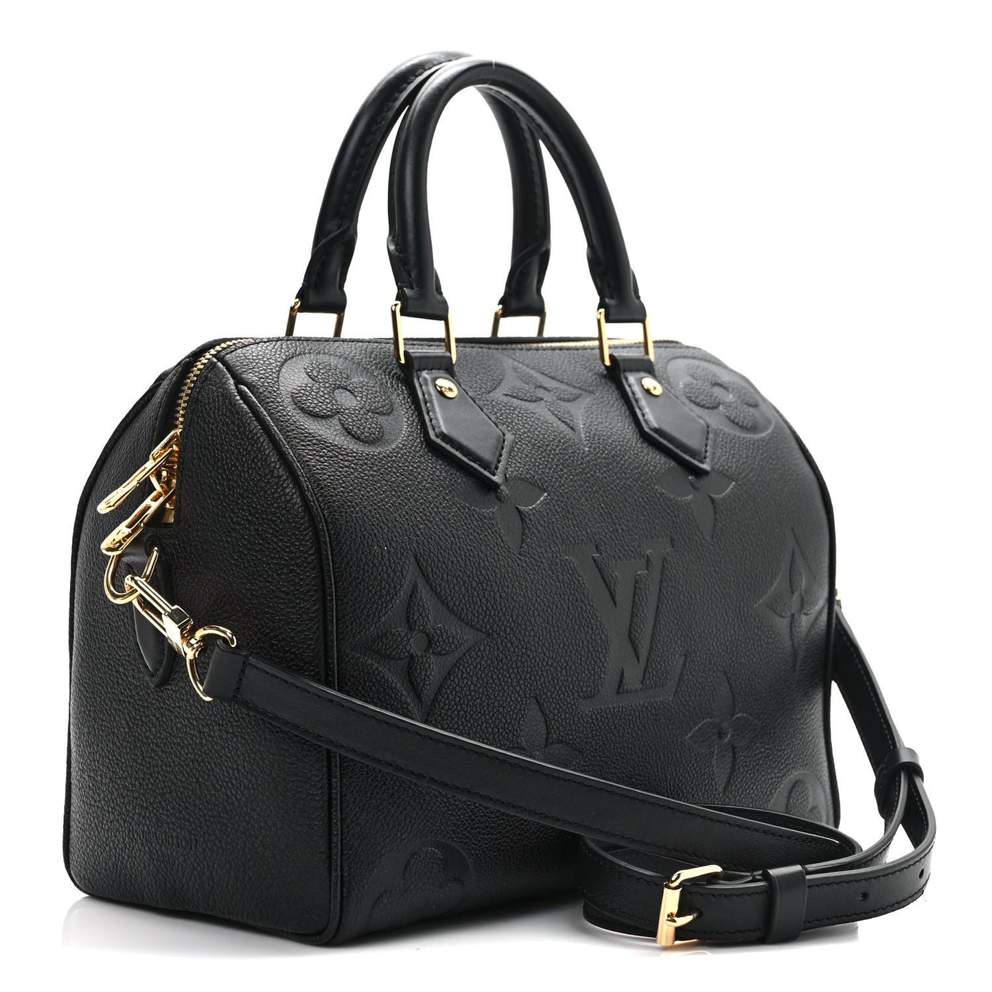 Empreinte Monogram Giant Speedy Bandouliere 20 Black