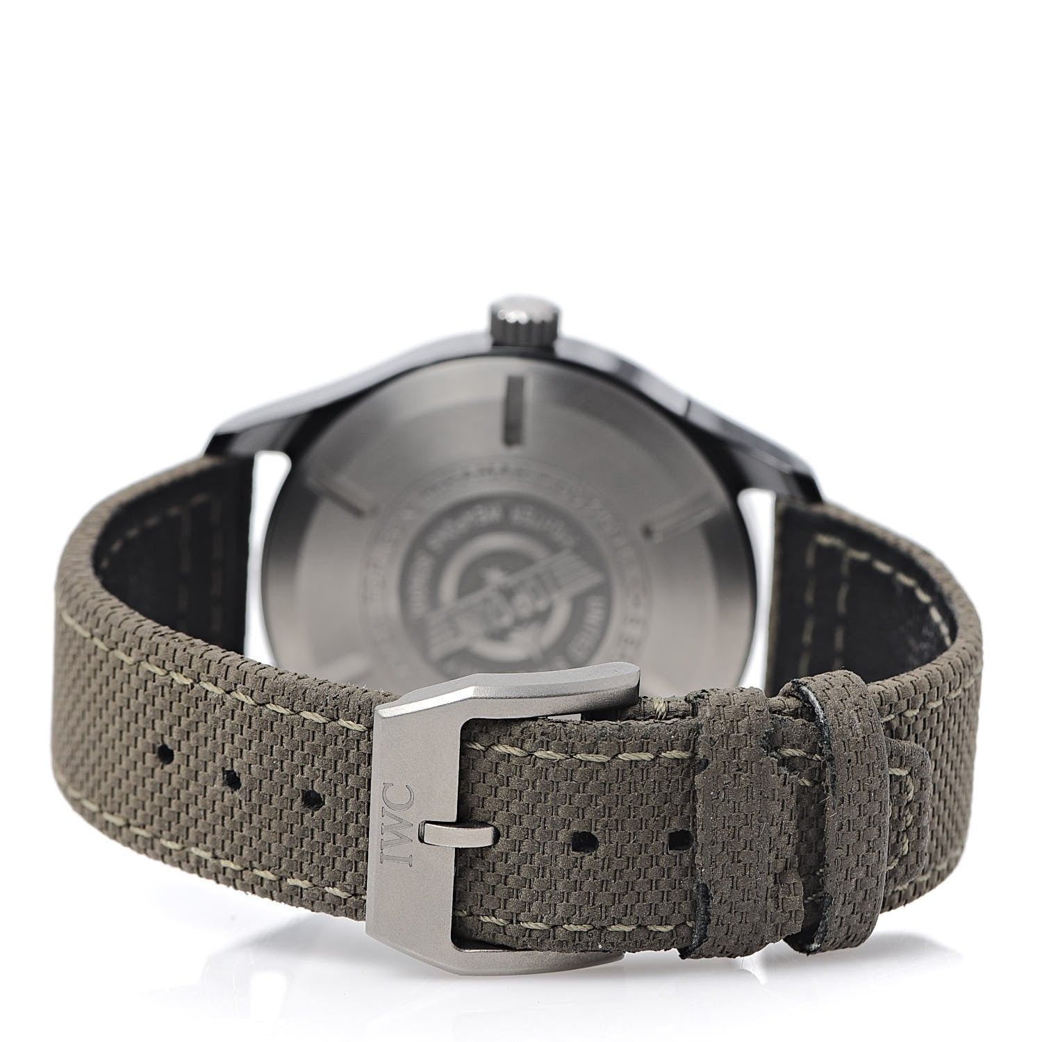 IWC Stainless Steel Ceramic Nylon 41mm Mark XVIII Top Gun Miramar Automatic Watch Khaki IW324702 4 of 7