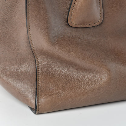 Prada Glace Calf Twin Pocket Tote Bambu 19 of 21
