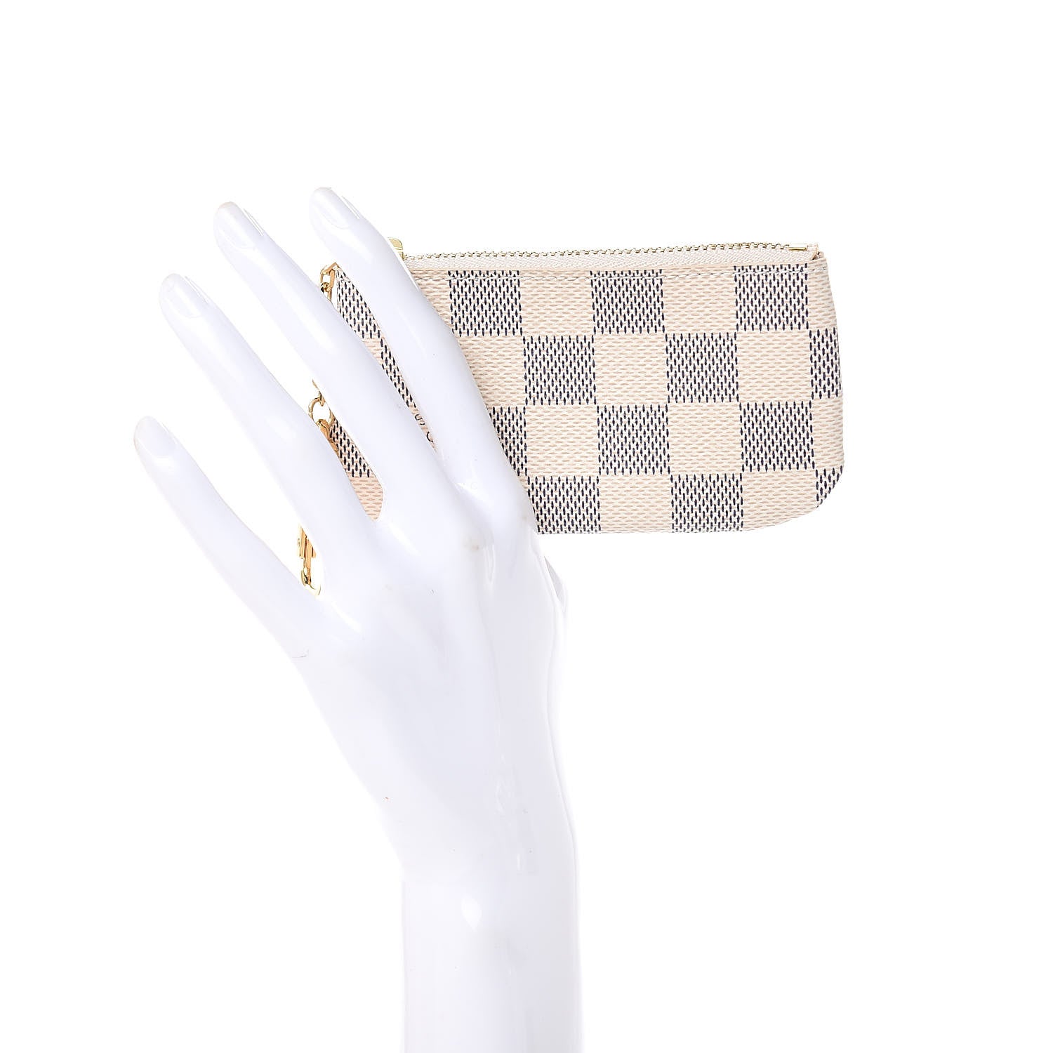 Louis Vuitton Damier Azur Key Pouch 2 of 7