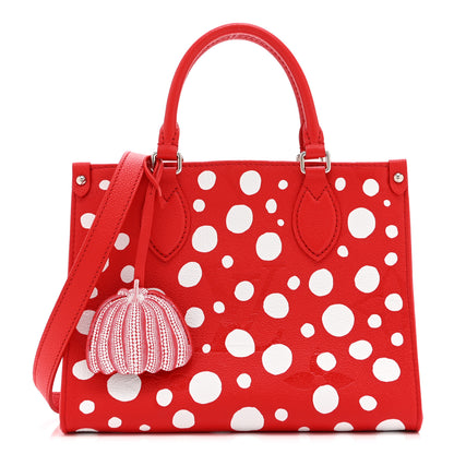 Louis Vuitton LV X YK Empreinte Infinity Dots Onthego PM Rogue White 1 of 9