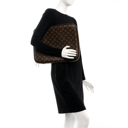 Louis Vuitton Monogram 15 Inch Laptop Sleeve 2 of 9