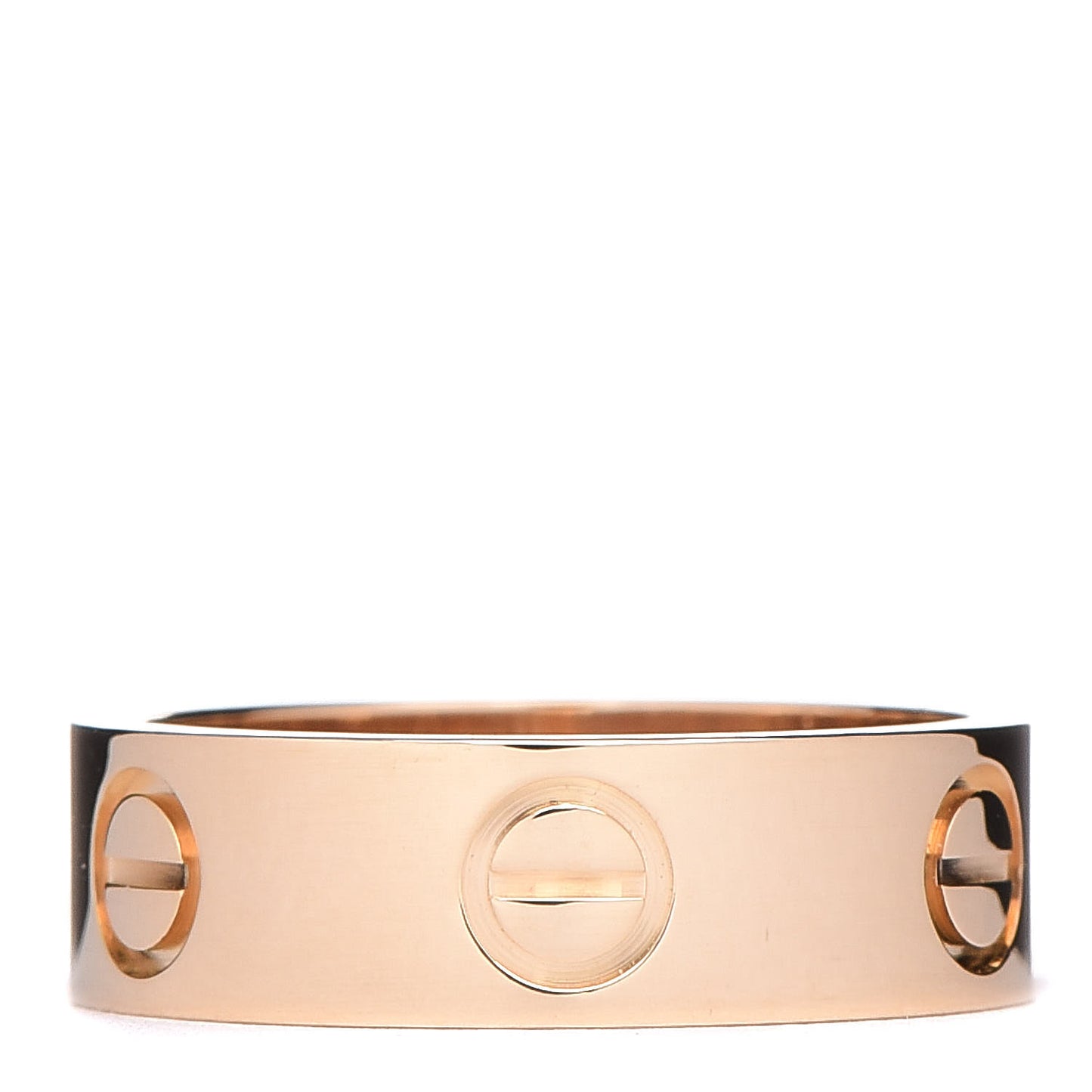 18K Yellow Gold 5.5mm LOVE Ring 50 5.25