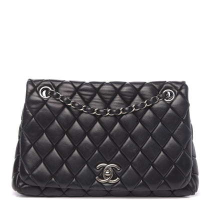 Chanel Lambskin Large New Bubble Flap Black 1 of 12