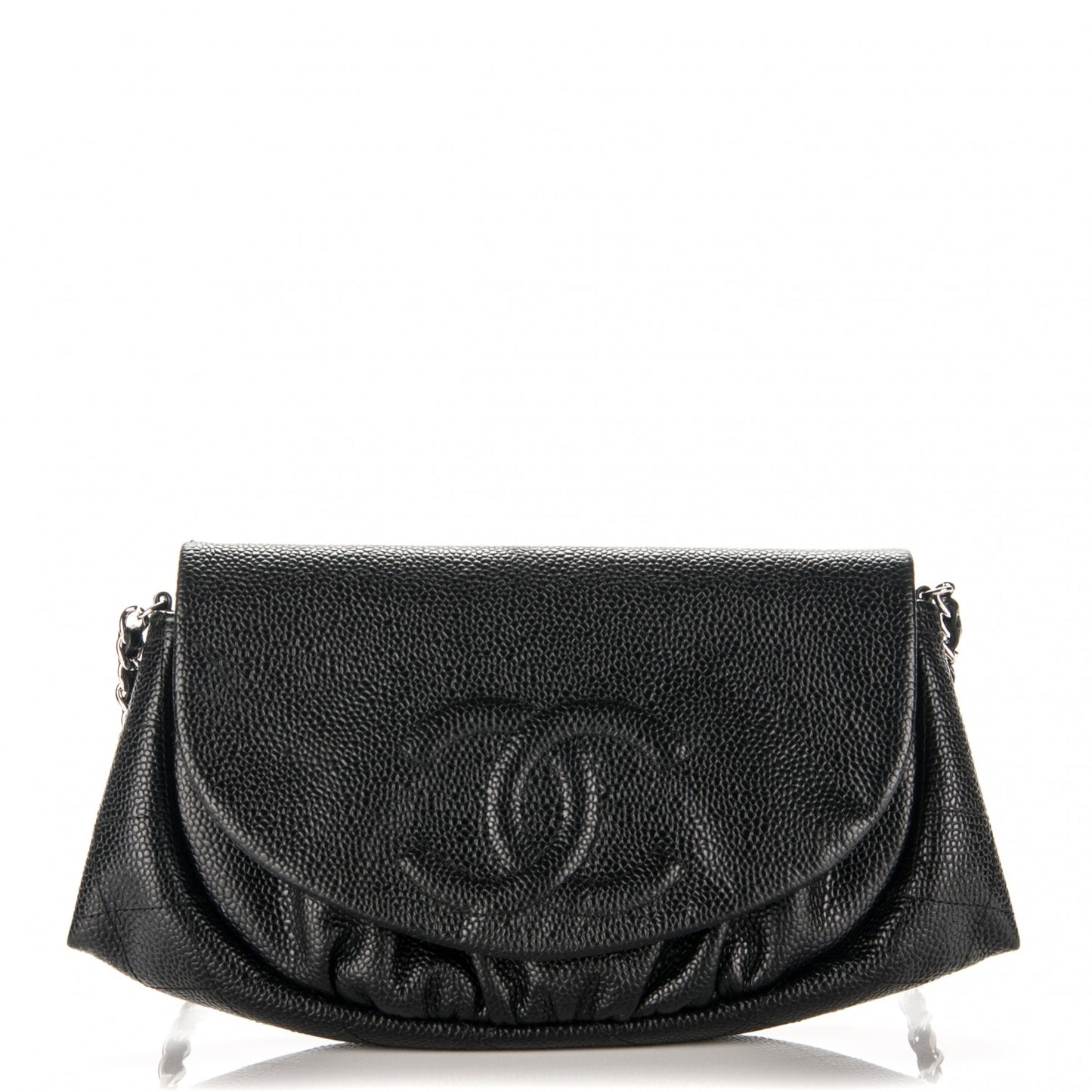 Caviar Half Moon Wallet On Chain WOC Black